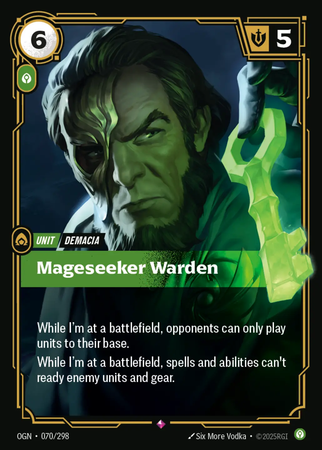 Mageseeker Warden