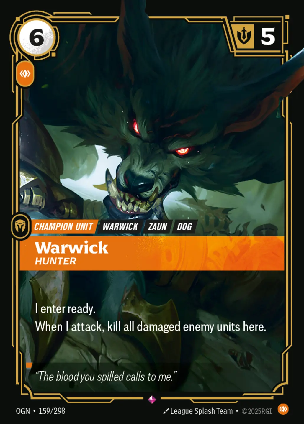 Warwick, Hunter