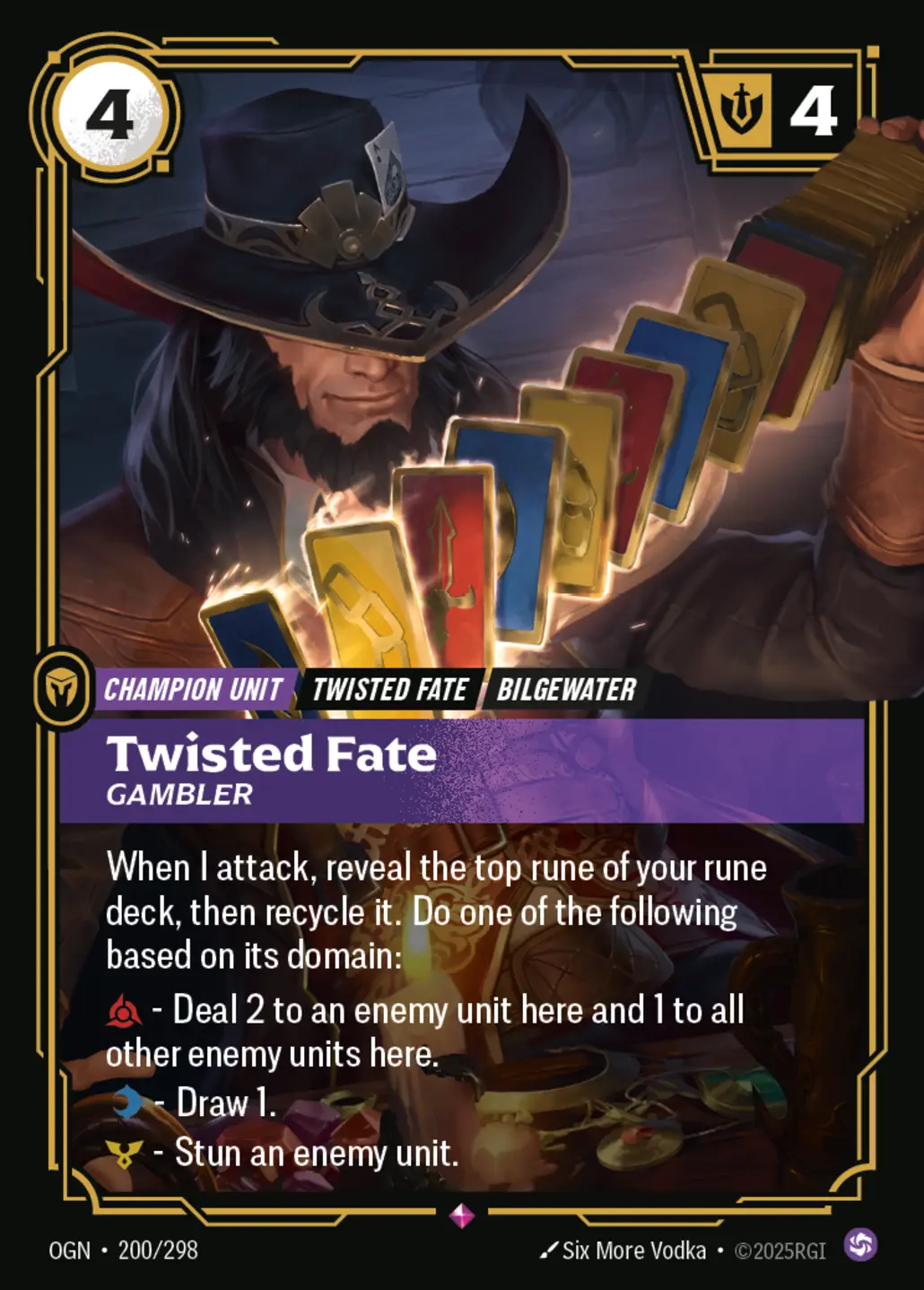 Twisted Fate, Gambler