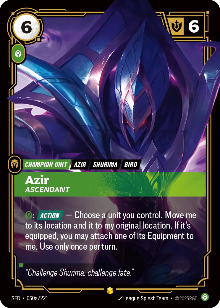 Azir, Ascendant (Showcase)